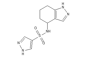 N-(4,5,6,7-tetrahydro-1H-indazol-4-yl)-1H-pyrazole-4-sulfonamide