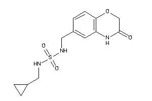 6-[(cyclopropylmethylsulfamoylamino)methyl]-4H-1,4-benzoxazin-3-one