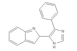 2-(4-phenyl-1H-imidazol-5-yl)-2H-indole