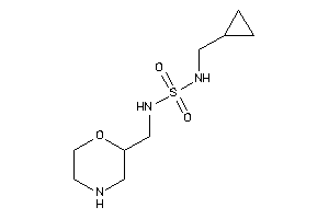 Cyclopropylmethyl(morpholin-2-ylmethylsulfamoyl)amine