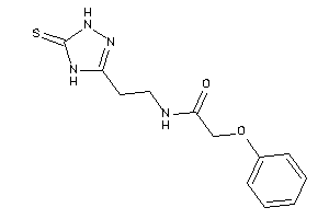 2-phenoxy-N-[2-(5-thioxo-1,4-dihydro-1,2,4-triazol-3-yl)ethyl]acetamide