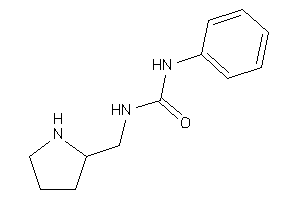 1-phenyl-3-(pyrrolidin-2-ylmethyl)urea