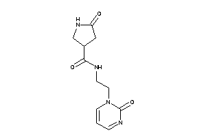 5-keto-N-[2-(2-ketopyrimidin-1-yl)ethyl]pyrrolidine-3-carboxamide