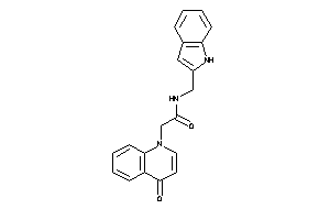 N-(1H-indol-2-ylmethyl)-2-(4-keto-1-quinolyl)acetamide