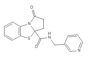 1-keto-N-(3-pyridylmethyl)-2,3-dihydropyrrolo[2,1-b][1,3]benzothiazole-3a-carboxamide