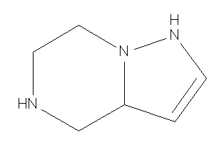 1,3a,4,5,6,7-hexahydropyrazolo[1,5-a]pyrazine