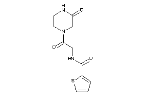 N-[2-keto-2-(3-ketopiperazino)ethyl]thiophene-2-carboxamide