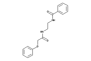 N-[2-[(2-phenoxyacetyl)amino]ethyl]benzamide
