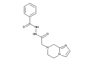 N'-[2-(6,8-dihydro-5H-imidazo[1,2-a]pyrazin-7-yl)acetyl]benzohydrazide