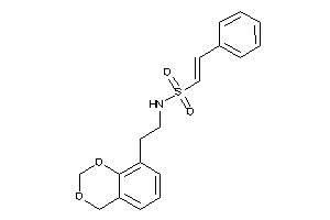 N-[2-(4H-1,3-benzodioxin-8-yl)ethyl]-2-phenyl-ethenesulfonamide