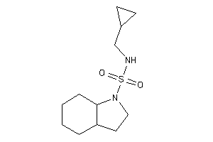 N-(cyclopropylmethyl)-2,3,3a,4,5,6,7,7a-octahydroindole-1-sulfonamide