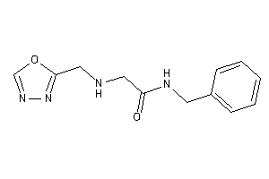 N-benzyl-2-(1,3,4-oxadiazol-2-ylmethylamino)acetamide