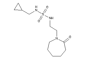 1-[2-(cyclopropylmethylsulfamoylamino)ethyl]azepan-2-one