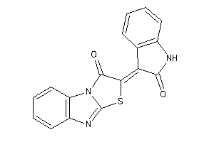 Image of 2-(2-ketoindolin-3-ylidene)thiazolo[3,2-a]benzimidazol-1-one