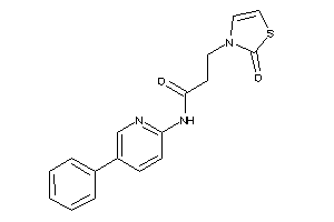 3-(2-keto-4-thiazolin-3-yl)-N-(5-phenyl-2-pyridyl)propionamide