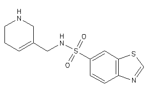 N-(1,2,3,6-tetrahydropyridin-5-ylmethyl)-1,3-benzothiazole-6-sulfonamide