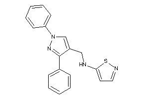 (1,3-diphenylpyrazol-4-yl)methyl-isothiazol-5-yl-amine