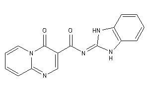 Image of N-(1,3-dihydrobenzimidazol-2-ylidene)-4-keto-pyrido[1,2-a]pyrimidine-3-carboxamide