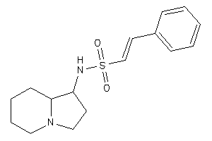 N-indolizidin-1-yl-2-phenyl-ethenesulfonamide