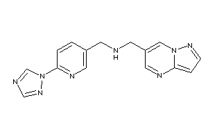 Pyrazolo[1,5-a]pyrimidin-6-ylmethyl-[[6-(1,2,4-triazol-1-yl)-3-pyridyl]methyl]amine