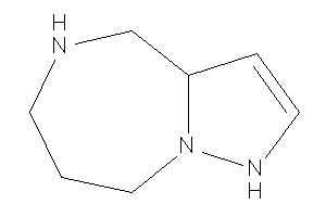 3a,4,5,6,7,8-hexahydro-1H-pyrazolo[1,5-a][1,4]diazepine