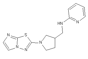 (1-imidazo[2,1-b][1,3,4]thiadiazol-2-ylpyrrolidin-3-yl)methyl-(2-pyridyl)amine