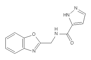 N-(1,3-benzoxazol-2-ylmethyl)-1H-pyrazole-5-carboxamide