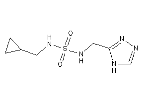 Cyclopropylmethyl(4H-1,2,4-triazol-3-ylmethylsulfamoyl)amine