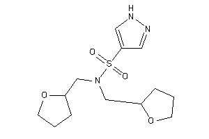 Image of N,N-bis(tetrahydrofurfuryl)-1H-pyrazole-4-sulfonamide