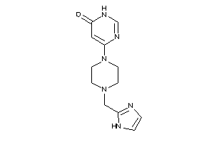 4-[4-(1H-imidazol-2-ylmethyl)piperazino]-1H-pyrimidin-6-one