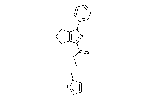 1-phenyl-5,6-dihydro-4H-cyclopenta[c]pyrazole-3-carboxylic Acid 2-pyrazol-1-ylethyl Ester