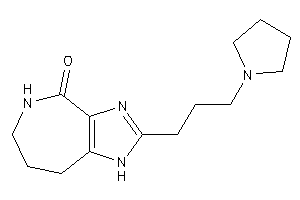 Image of 2-(3-pyrrolidinopropyl)-5,6,7,8-tetrahydro-1H-imidazo[4,5-c]azepin-4-one