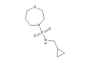 N-(cyclopropylmethyl)-1,4-thiazepane-4-sulfonamide