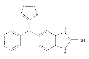 Image of [5-[phenyl(2-thienyl)methyl]-1,3-dihydrobenzimidazol-2-ylidene]amine
