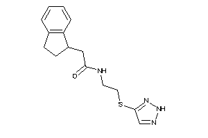 2-indan-1-yl-N-[2-(2H-triazol-4-ylthio)ethyl]acetamide