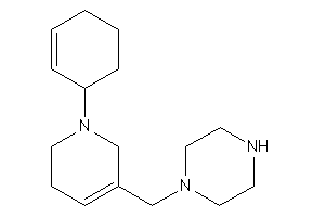 1-[(1-cyclohex-2-en-1-yl-3,6-dihydro-2H-pyridin-5-yl)methyl]piperazine