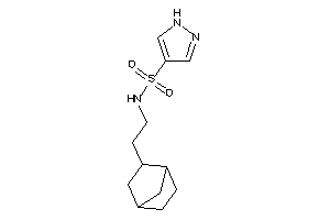 N-[2-(2-norbornyl)ethyl]-1H-pyrazole-4-sulfonamide