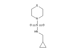 N-(cyclopropylmethyl)thiomorpholine-4-sulfonamide