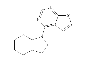 4-(2,3,3a,4,5,6,7,7a-octahydroindol-1-yl)thieno[2,3-d]pyrimidine