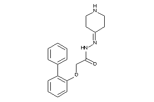 2-(2-phenylphenoxy)-N-(4-piperidylideneamino)acetamide