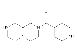 1,2,3,4,6,7,9,9a-octahydropyrazino[1,2-a]pyrazin-8-yl(4-piperidyl)methanone