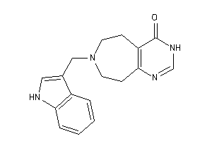 7-(1H-indol-3-ylmethyl)-5,6,8,9-tetrahydro-3H-pyrimido[4,5-d]azepin-4-one
