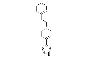 2-[2-[4-(1H-pyrazol-4-yl)-3,6-dihydro-2H-pyridin-1-yl]ethyl]pyridine