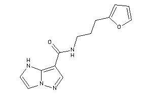 N-[3-(2-furyl)propyl]-1H-pyrazolo[1,5-a]imidazole-7-carboxamide
