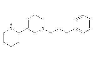 1-(3-phenylpropyl)-5-(2-piperidyl)-3,6-dihydro-2H-pyridine