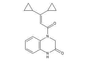 4-(3,3-dicyclopropylacryloyl)-1,3-dihydroquinoxalin-2-one