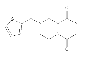 2-(2-thenyl)-1,3,4,7,8,9a-hexahydropyrazino[1,2-a]pyrazine-6,9-quinone