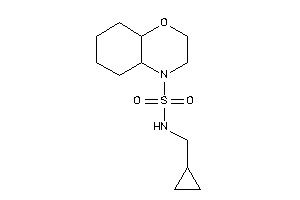 Image of N-(cyclopropylmethyl)-2,3,4a,5,6,7,8,8a-octahydrobenzo[b][1,4]oxazine-4-sulfonamide