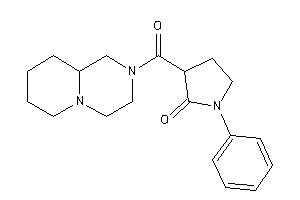 3-(1,3,4,6,7,8,9,9a-octahydropyrido[1,2-a]pyrazine-2-carbonyl)-1-phenyl-2-pyrrolidone