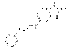 Image of 2-(2,5-diketoimidazolidin-4-yl)-N-[2-(phenylthio)ethyl]acetamide